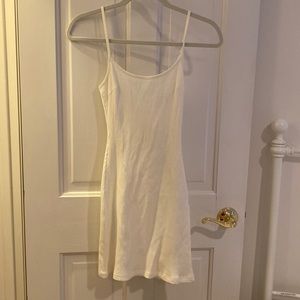 Princess Polly White Lace-Up Bodycon Dress